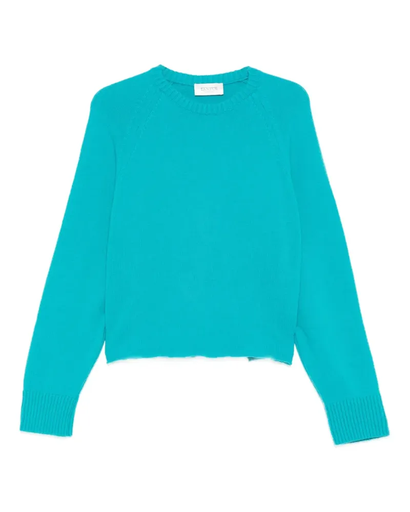 Laneus Langärmeliger Pullover - Blau Blau