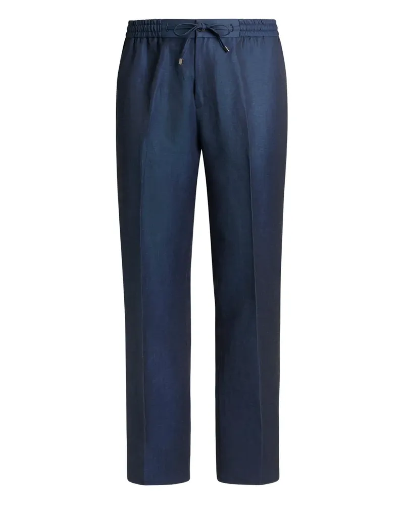 Etro Hose mit Kordelzug - Blau Blau