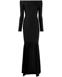 ATU Body Couture Schulterfreies Abendkleid Schwarz