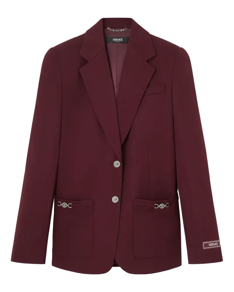 Versace Sakko mit Medusa-Tasche - Rot Rot