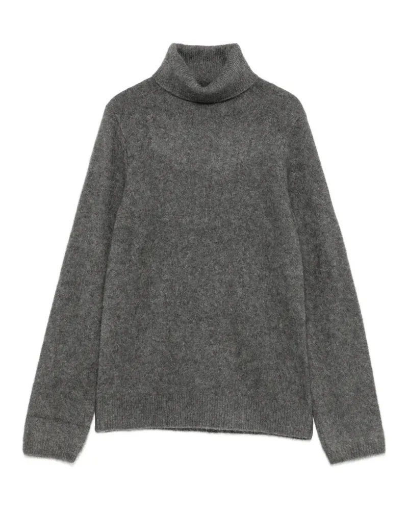 P.A.R.O.S.H. P.A.R.O H. Gestrickter Rollkragenpullover - Grau Grau