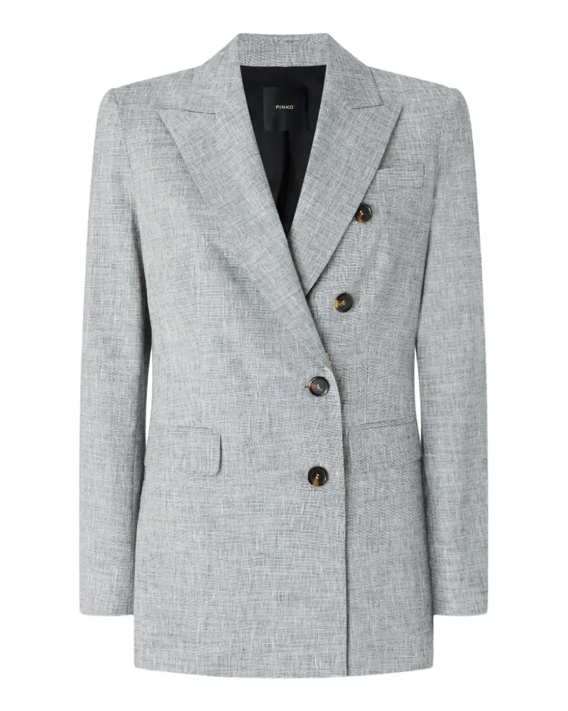 Pinko double-breasted blazer - Grau Grau