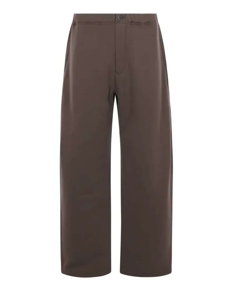 Sacai Weite Hose mit Kordelzug - Grün Grün