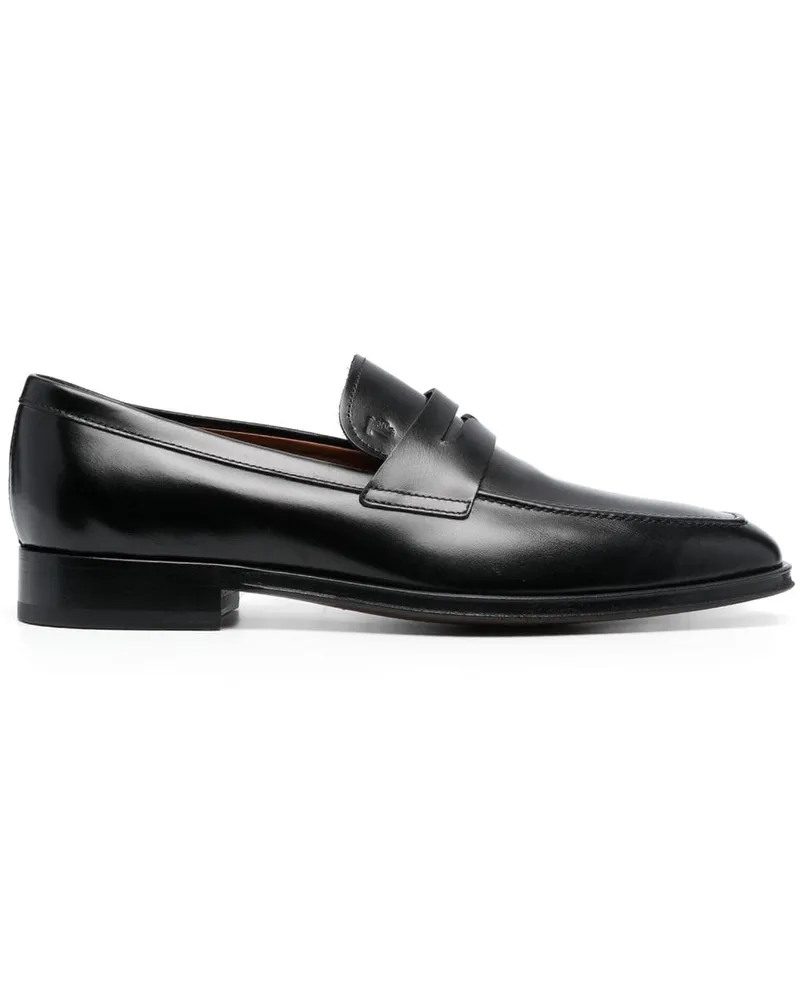 TOD'S Loafer mit eckiger Kappe - Schwarz Schwarz