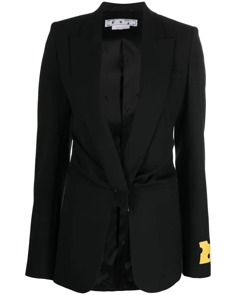 OFF-WHITE Dry Wo Twisted Jacke - Schwarz Schwarz