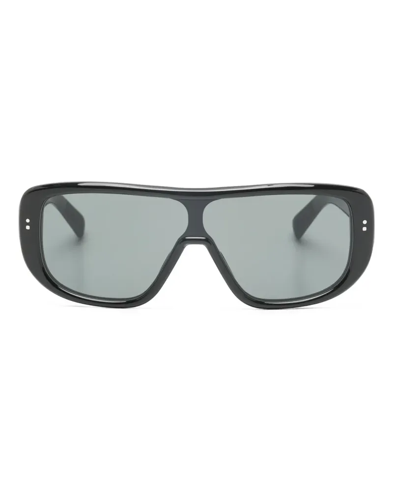 Jacquemus rectangle-frame sunglasses - Schwarz Schwarz