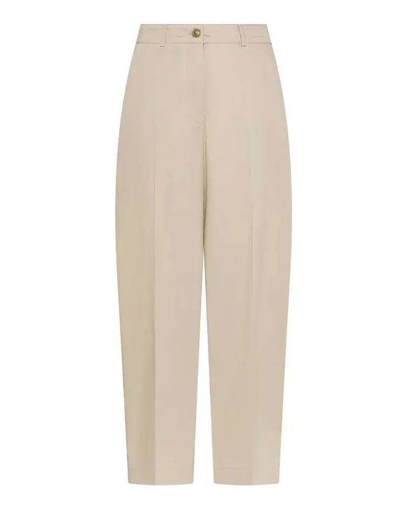Seventy Cropped-Hose mit Bügelfalten - Nude Nude