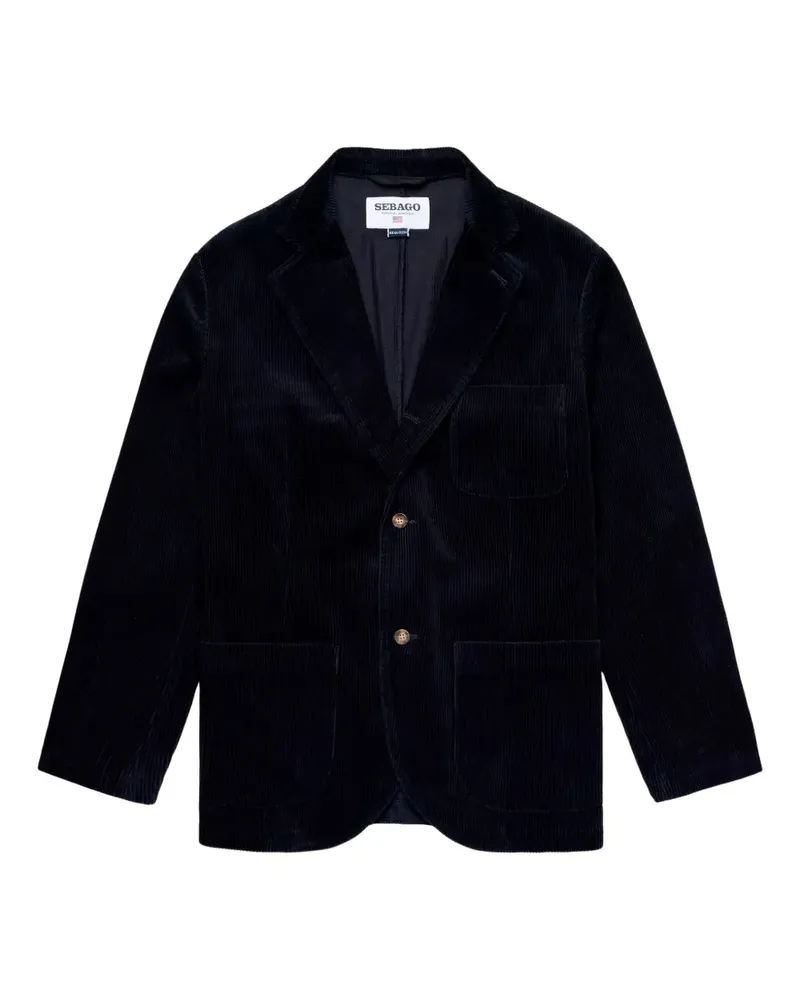 Sebago Neddick Blazer aus Cord - Blau Blau