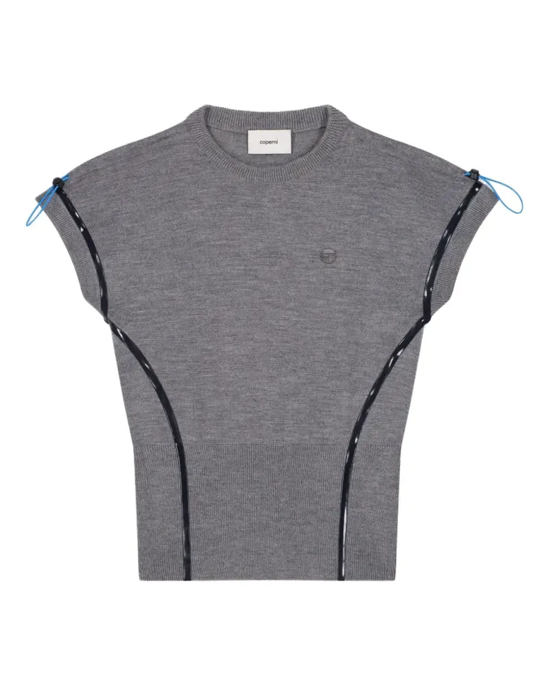 COPERNI T-Shirt mit angeschnittenen Ärmeln - Grau Grau