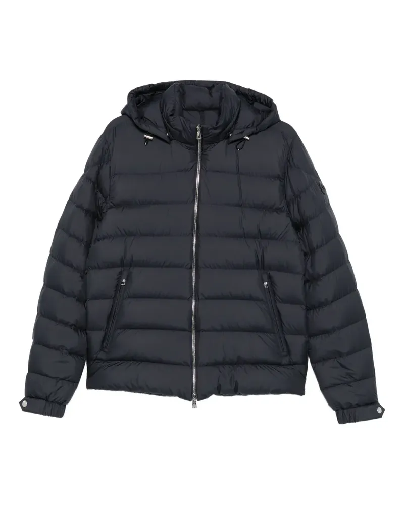 Moncler Gesteppte Kapuzenjacke - Blau Blau