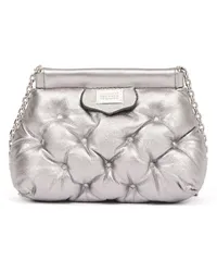 Maison Margiela Glam Slam Classique Baby Schultertasche Silber