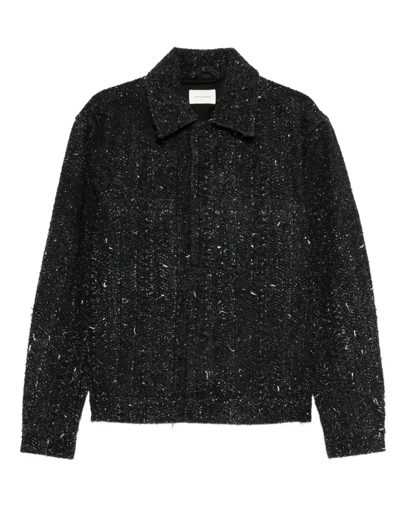 Craig Green Klassische Hemdjacke - Schwarz Schwarz