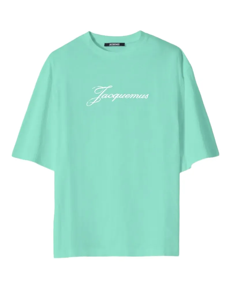 Jacquemus logo-print T-shirt - Grün Grün