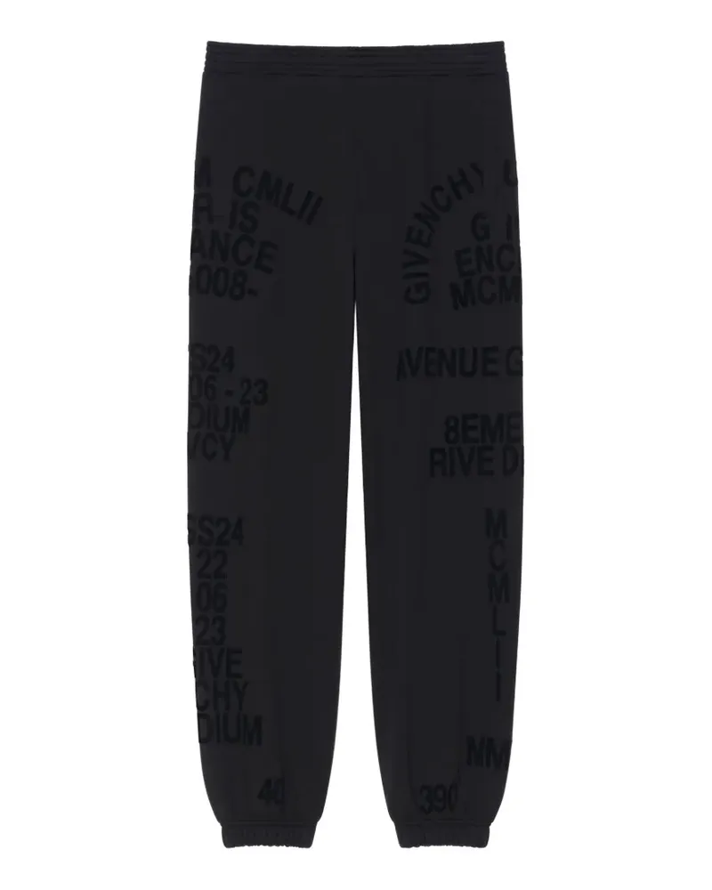 Givenchy Jogginghose aus Fleece - Schwarz Schwarz
