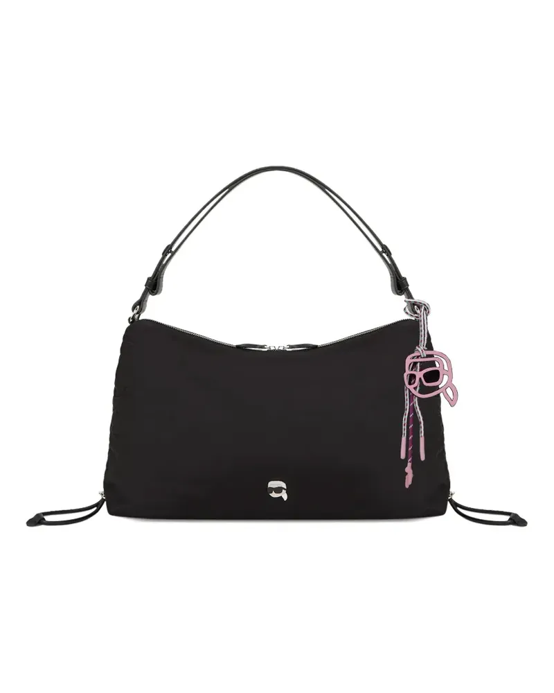 Karl Lagerfeld K/Ikon' Schultertasche - Schwarz Schwarz