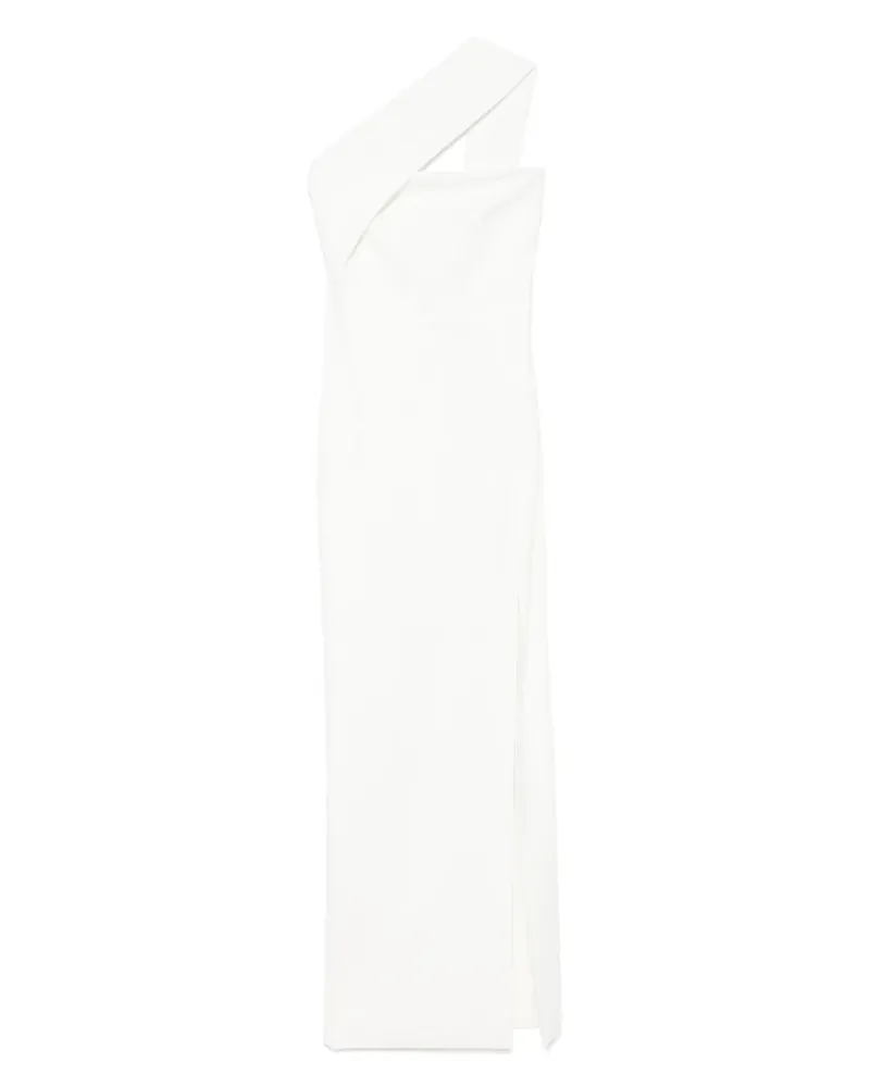 Solace London The Lois Maxikleid - Weiß Weiß