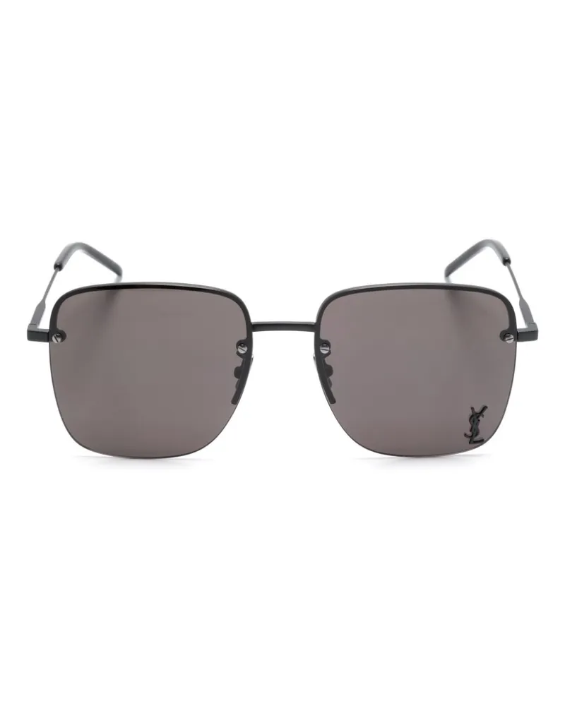 Saint Laurent Monogram SL312M Sonnenbrille - Schwarz Schwarz