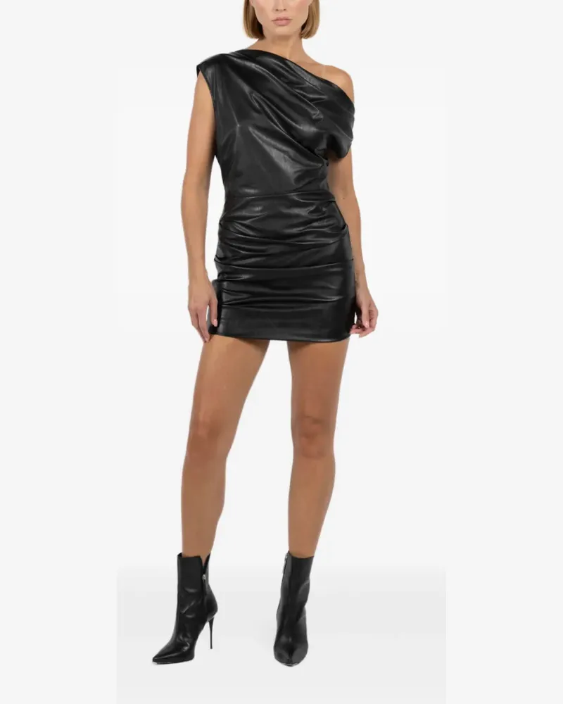 The Sei Einschultriges Minikleid - Schwarz Schwarz
