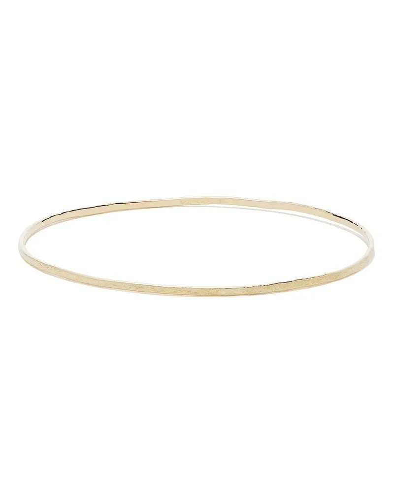 Wouters & Hendrix Gehämmerter 18kt Goldarmreif Gold