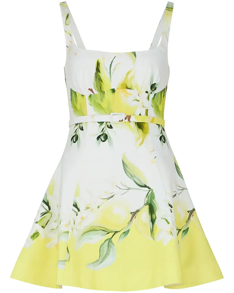 NICHOLAS Eleni Minikleid - Weiß Weiß