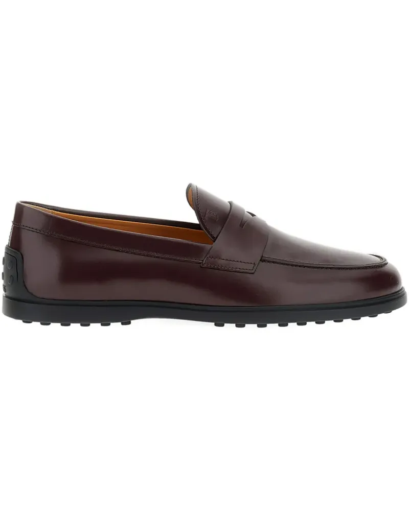 TOD'S Loafer mit Monogramm-Print - Braun Braun