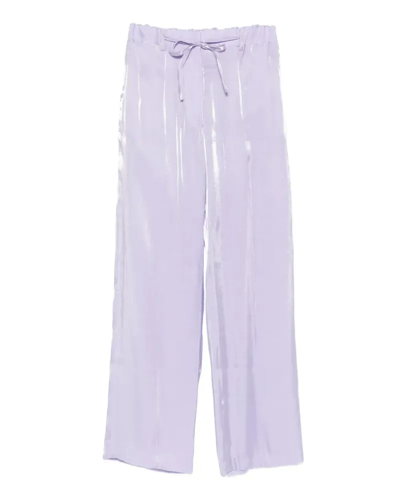 Manuel Ritz drawstring trousers - Violett Violett