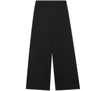 Hose mit weitem Bein - Schwarz