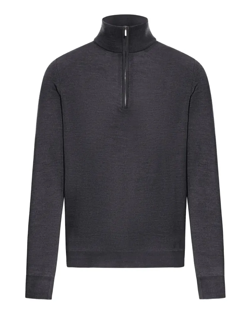 Zanone Pullover mit Rollkragen - Grau Grau