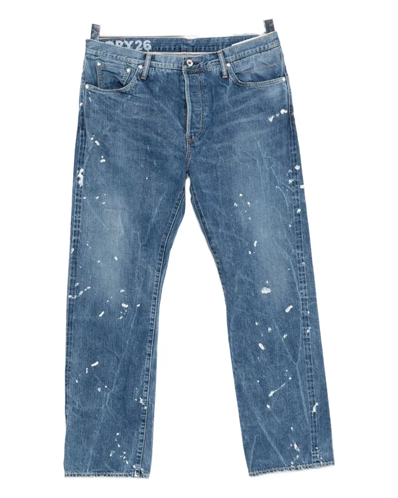 Visvim Social Sculpture jeans - Blau Blau