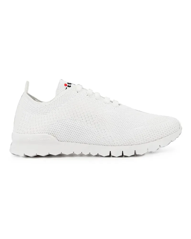Kiton Fit lace-up sneakers - Weiß Weiß