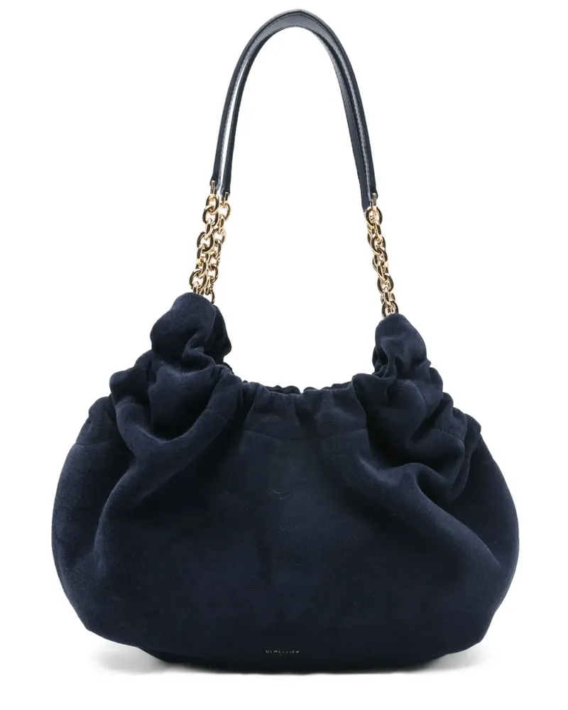 DeMELLIER medium Miami suede shoulder bag - Blau Blau