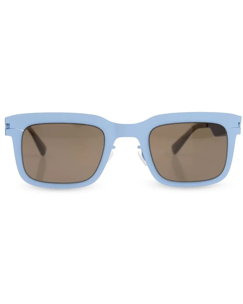 Mykita Norfolk Sonnenbrille mit eckigem Gestell - Blau Blau