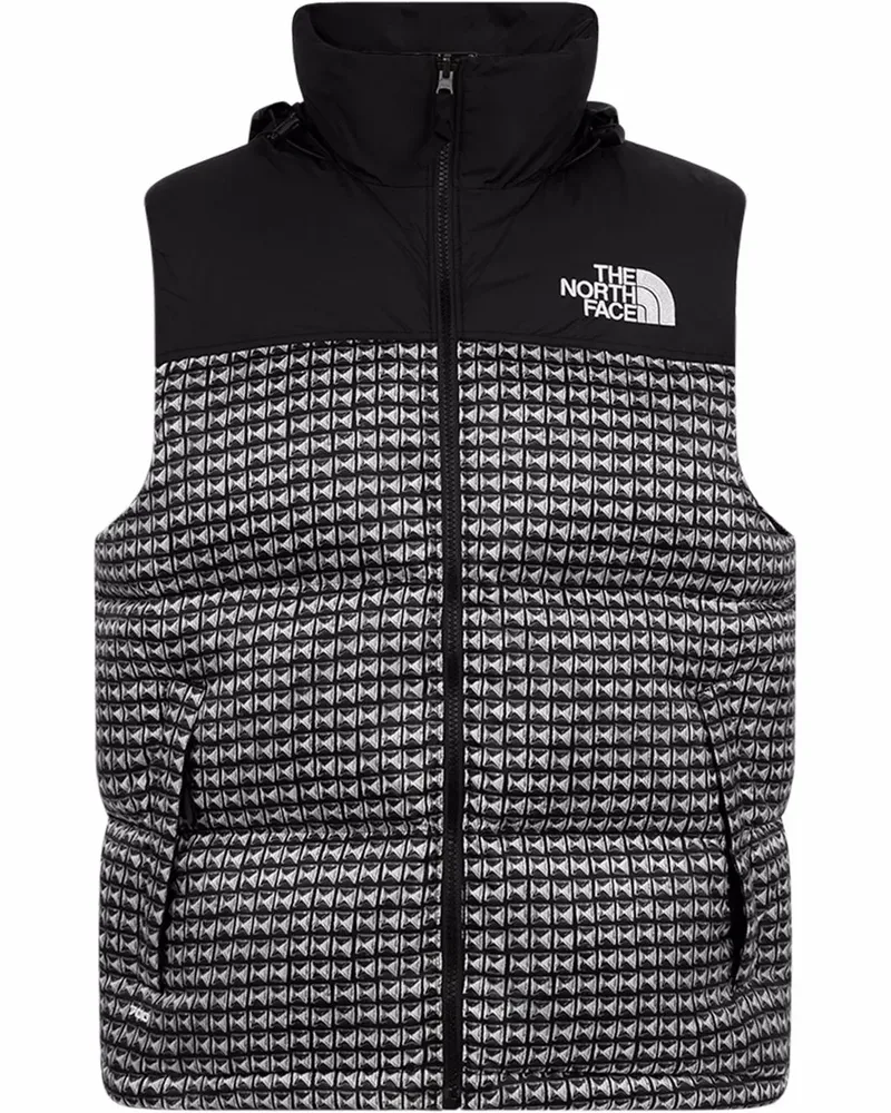 Supreme Being x The North Face Top mit Nieten - Schwarz Schwarz