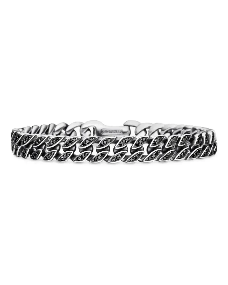 David Yurman Curb Chain Armband aus Sterlingsilber 8mm Silber