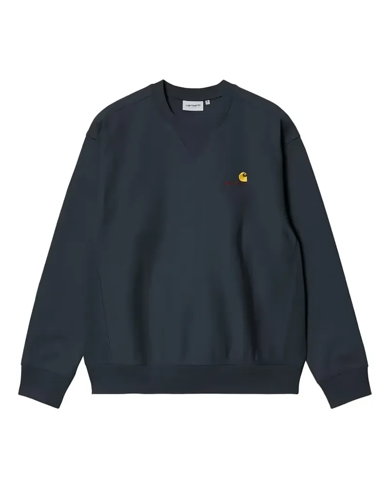 Carhartt WIP American Script Sweatshirt - Blau Blau