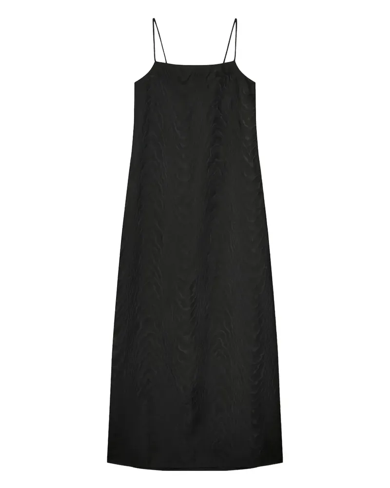 Róhe Indy slip maxi dress - Schwarz Schwarz