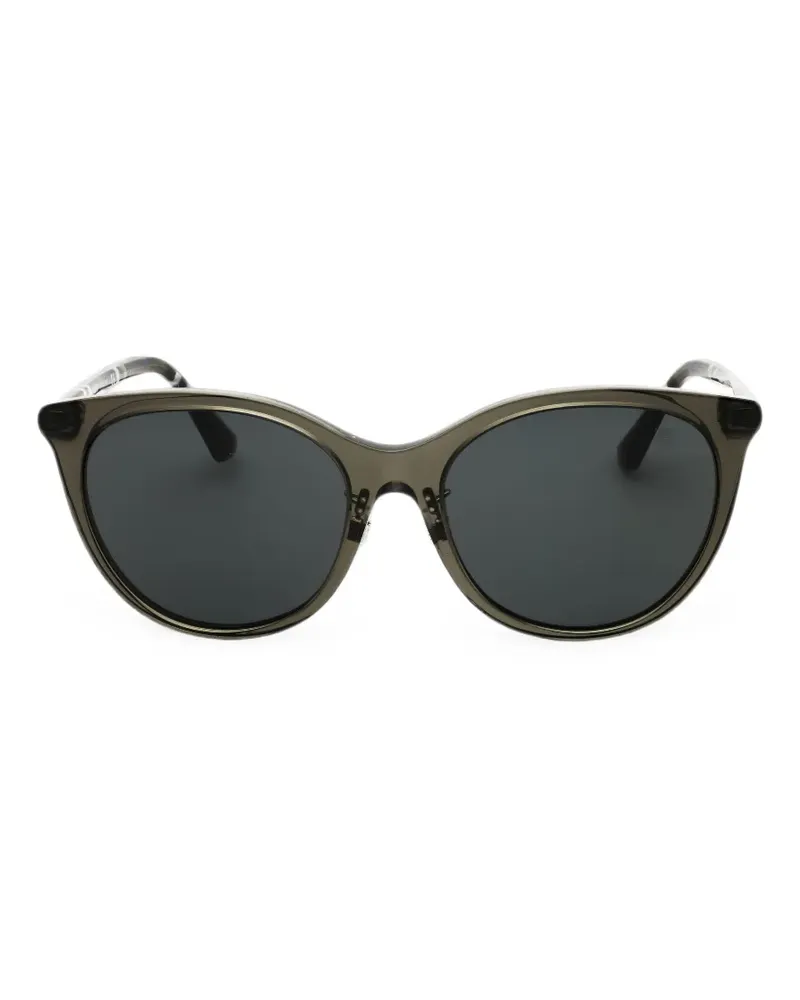 Burberry Sonnenbrille mit rundem Gestell - Grau Grau
