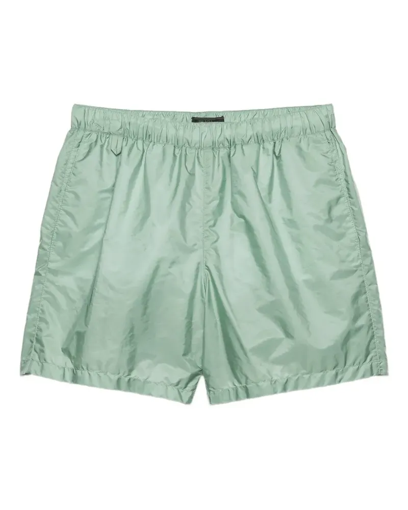 Prada Badehose aus Re-Nylon - Grün Grün