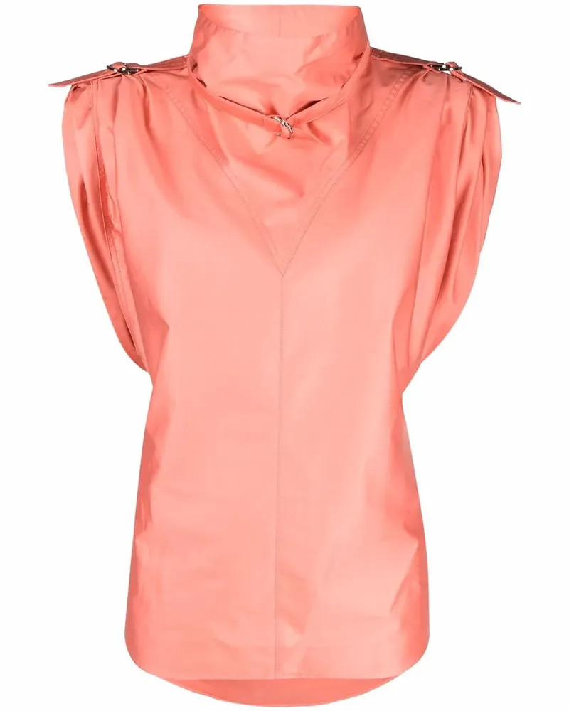 Isabel Marant Bluse mit Stehkragen - Rosa Rosa