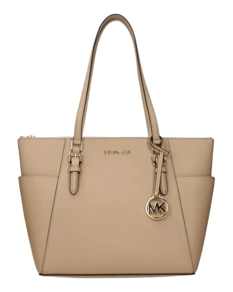 Michael Kors Große Charlotte Handtasche - Nude Nude