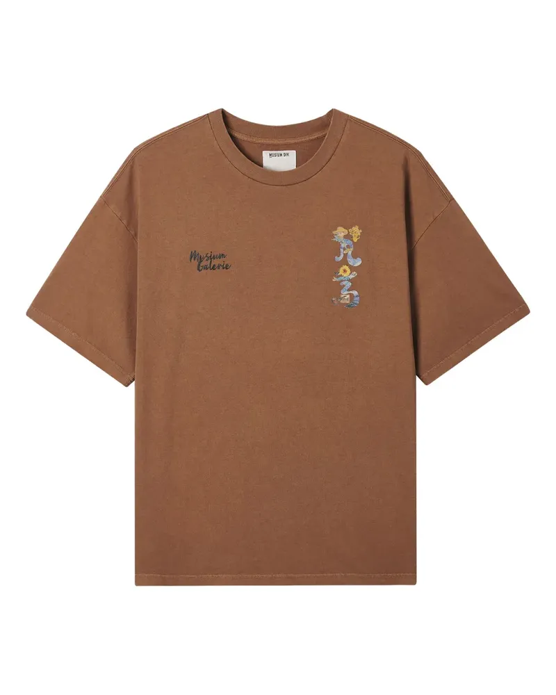 Musium Div. Klassisches T-Shirt - Braun Braun