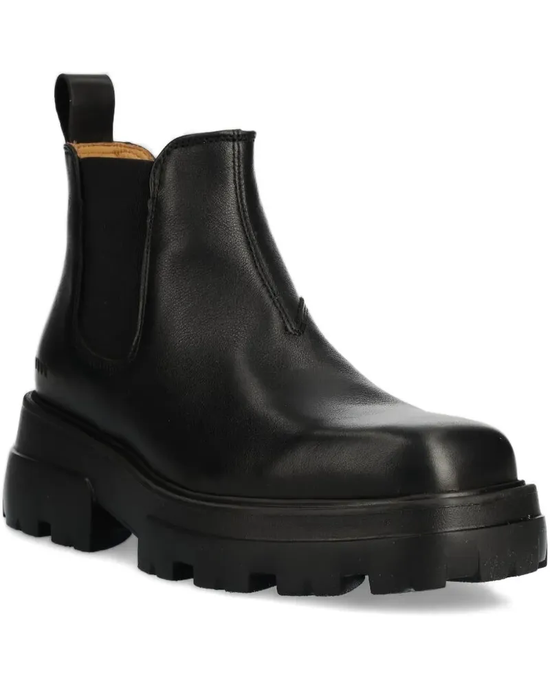 Copenhagen Stiefel mit Stretcheinsätzen - Schwarz Schwarz