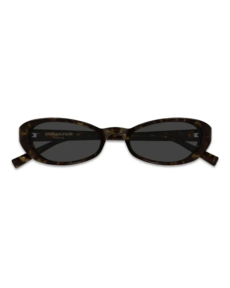 Saint Laurent Sonnenbrille in Schildpattoptik - Braun Braun