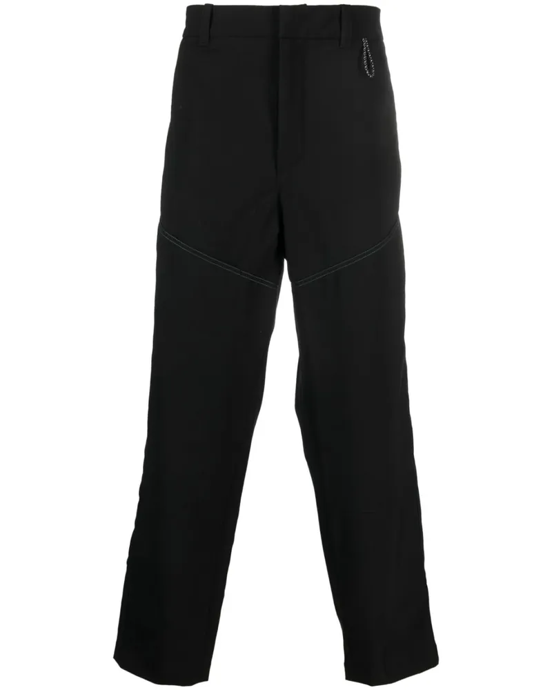 OAMC Shasta Straight-Leg-Hose - Schwarz Schwarz