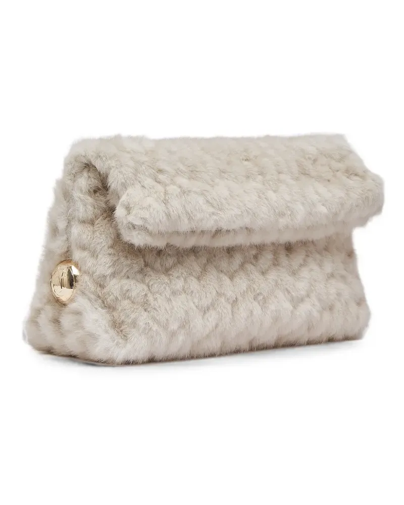 Liu Jo Riccy bag in faux fur - Nude Nude