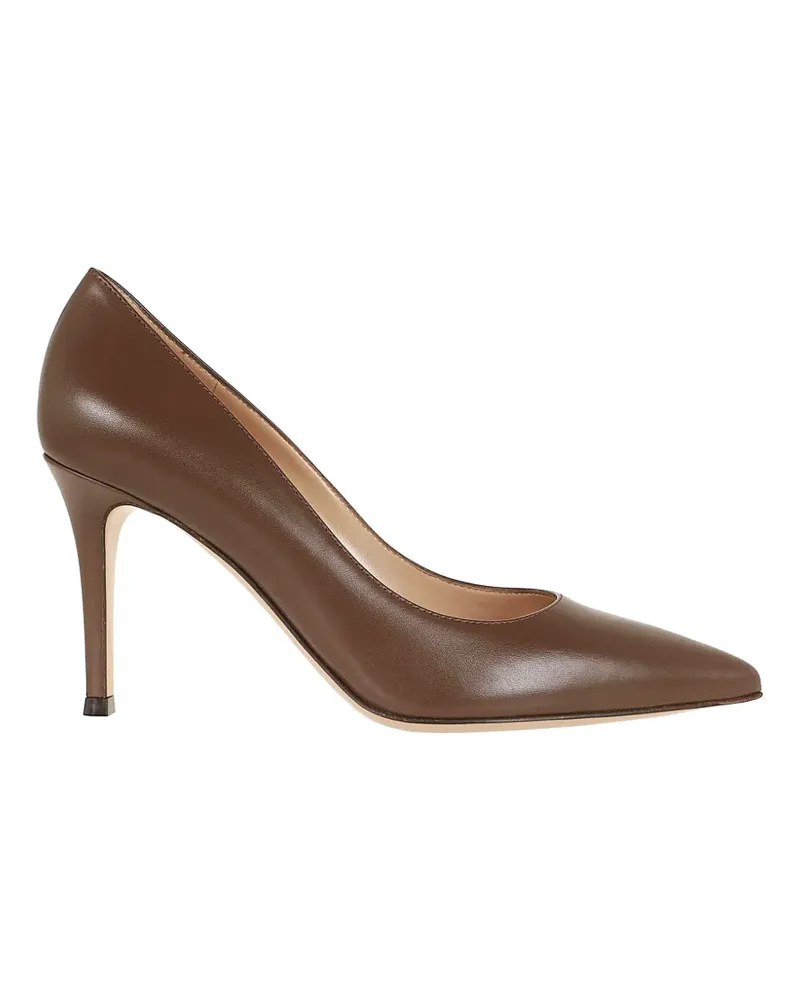 Gianvito Rossi Pumps mit spitzer Kappe - Braun Braun