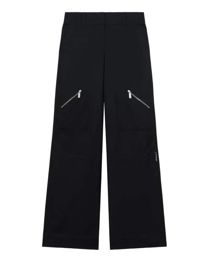 OFF-WHITE Gabardine-Hose mit Tasche - Schwarz Schwarz