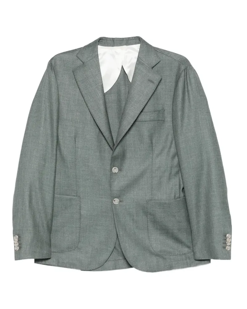 BARBA single-breasted blazer - Grün Grün
