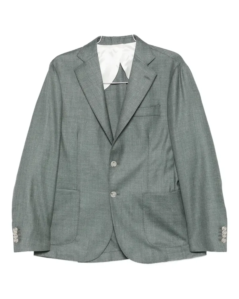 BARBA single-breasted blazer - Grün Grün