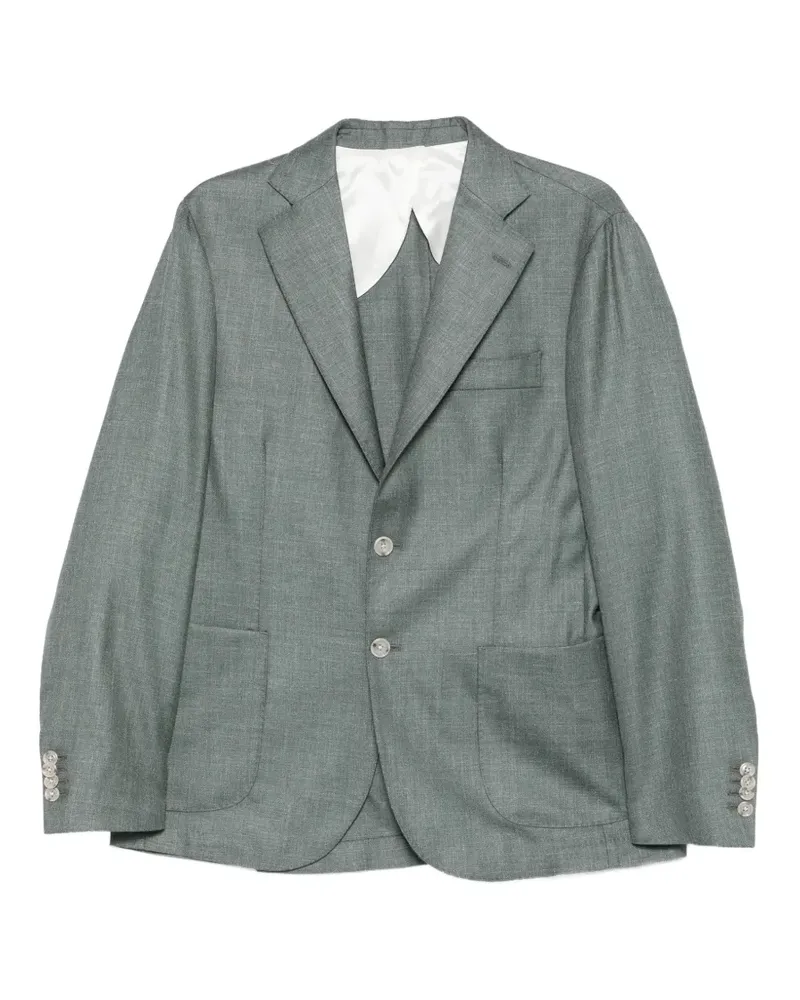 BARBA single-breasted blazer - Grün Grün